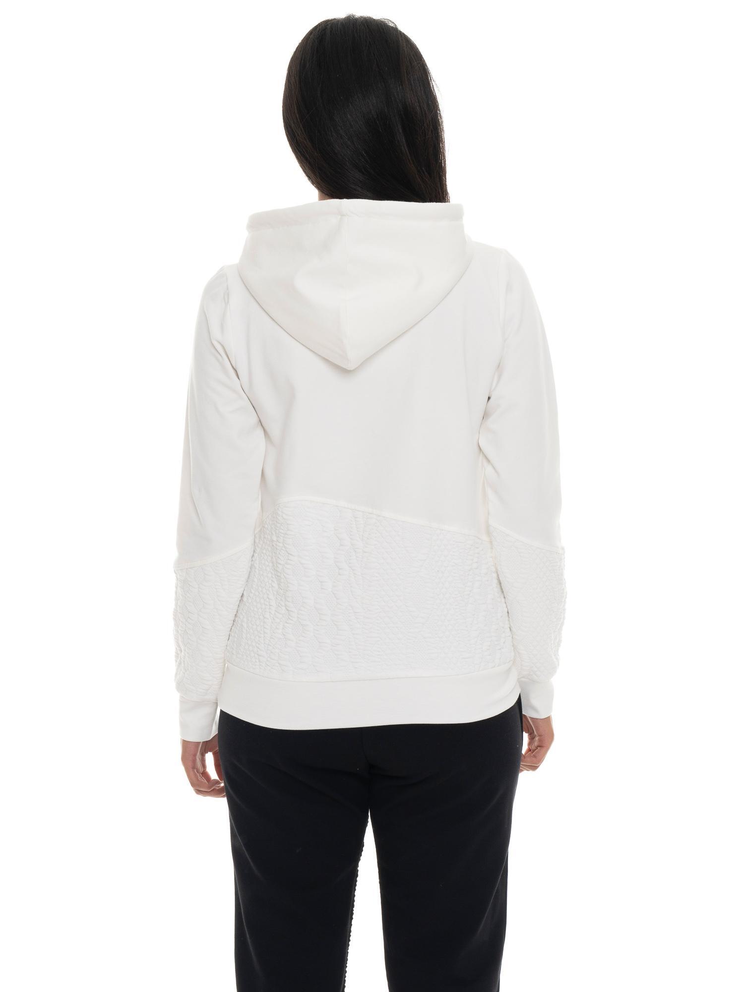 Blusa de moletom feminina de inverno com detalhes trançados da Leone 1947 Braid 4/7