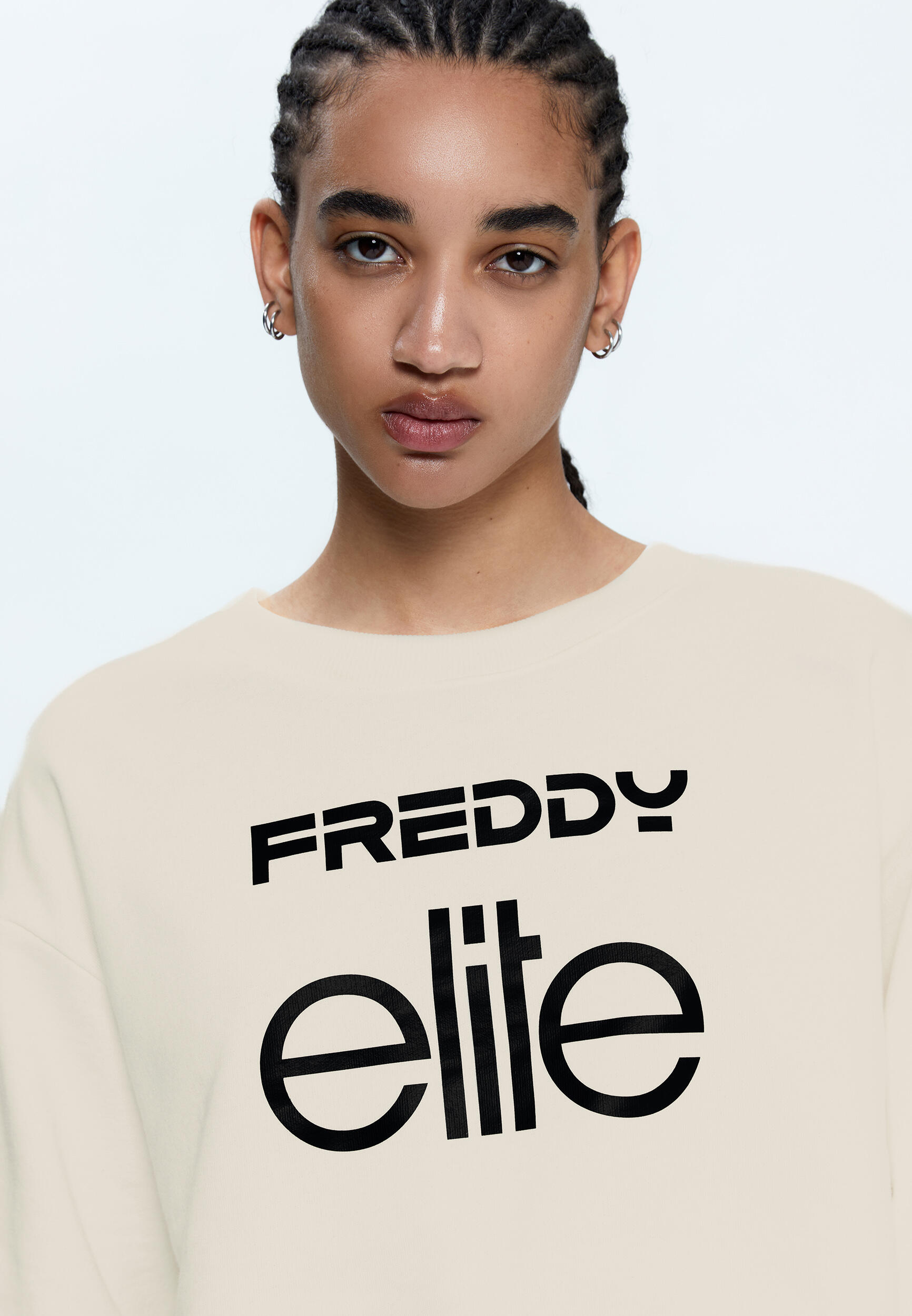 Sweat-shirt cropped pour femmes Comfort Fit Elite x Freddy 5/5