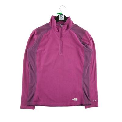Tweedehands - dames tnf paarse fleece trui - zeer goede staat