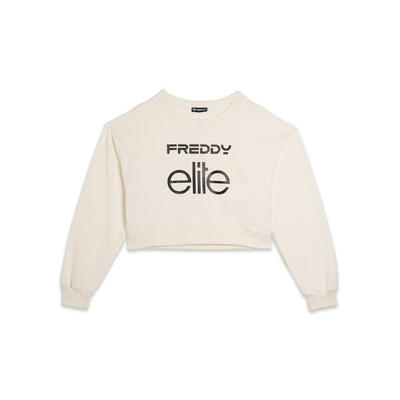 Felpa Donna Cropped Comfort Fit Elite x Freddy