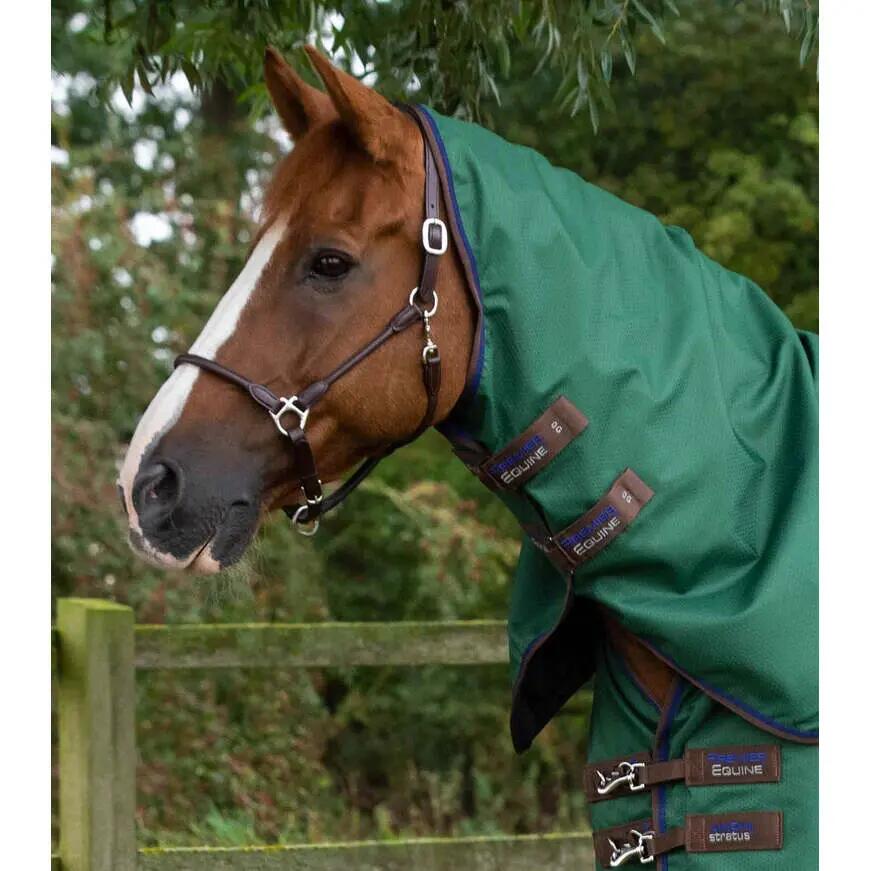 Coperta da esterno per cavalli con copricollo Premier Equine Akoni Stratus 0g 2/5