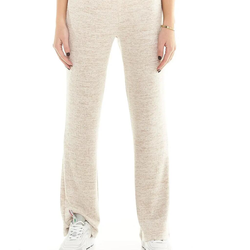 Leone Women's Winter Chic Boxing Wide-leg Tracksuit Bottoms