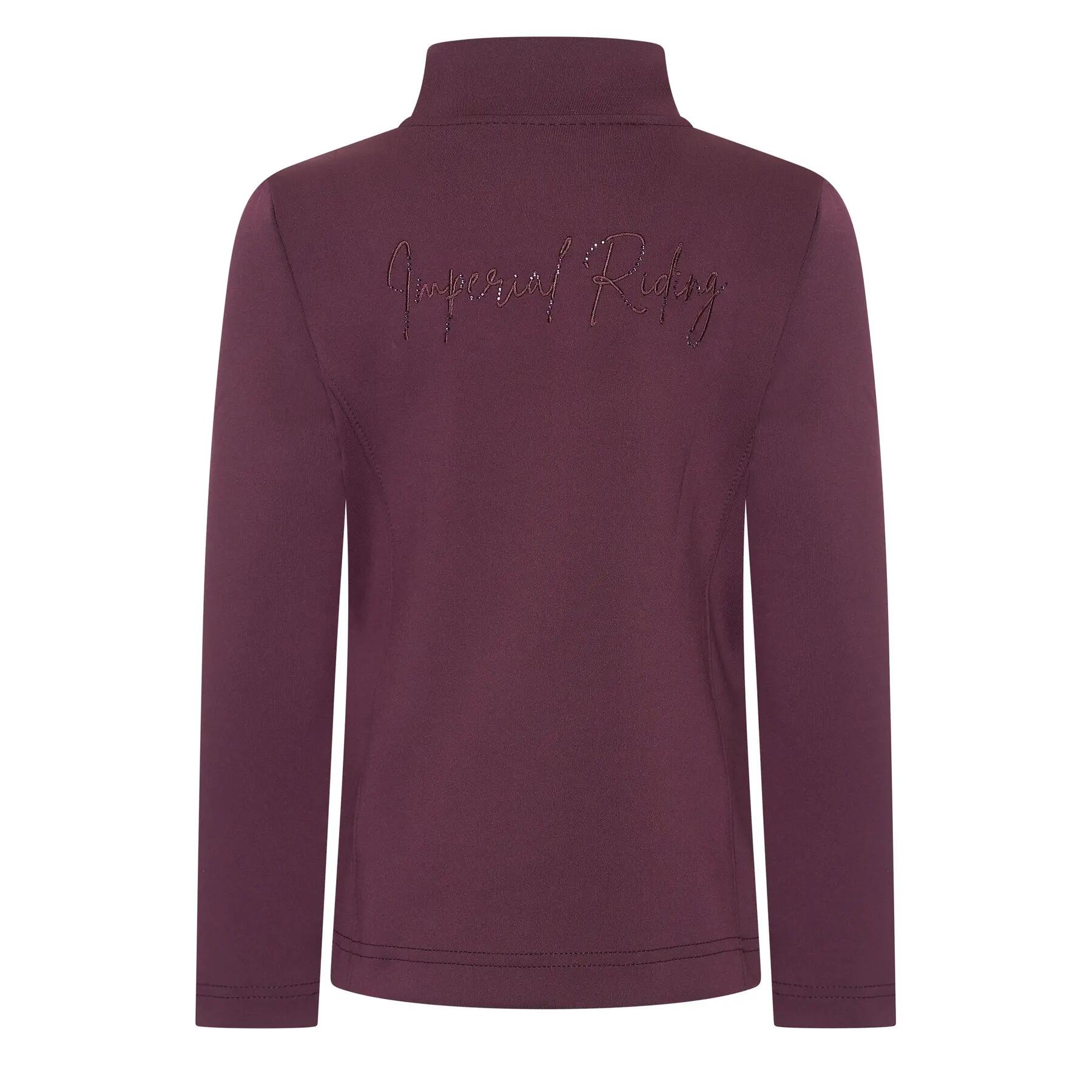 Chaqueta de equitación con cremallera completa para niña Imperial Riding Carla 2/2