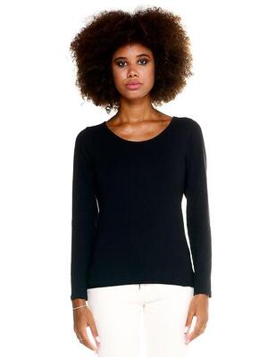 Leone dames t-shirt met lange mouwen basic