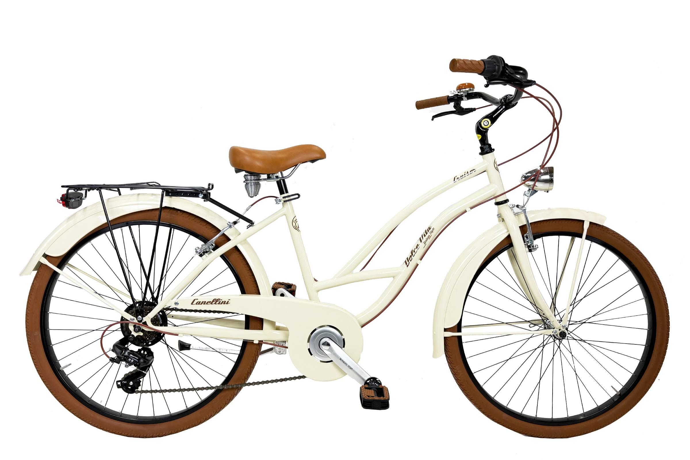 Bicicletă de oraș Dolce Vita by Canellini CRUISER femei - Crem
