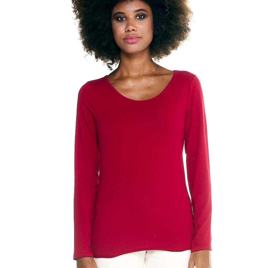 Woman t-shirt long sleeves Basic