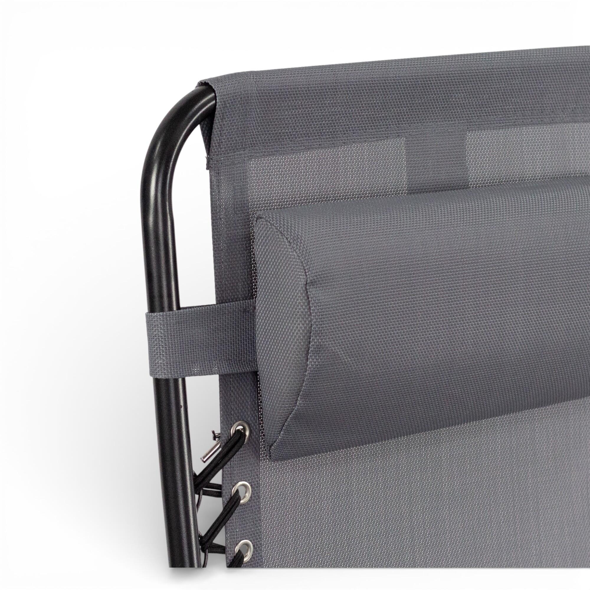 Tumbona Jardin Exterior Gravedad Cero Reclinable,  2 Sillas Plegables 3/6