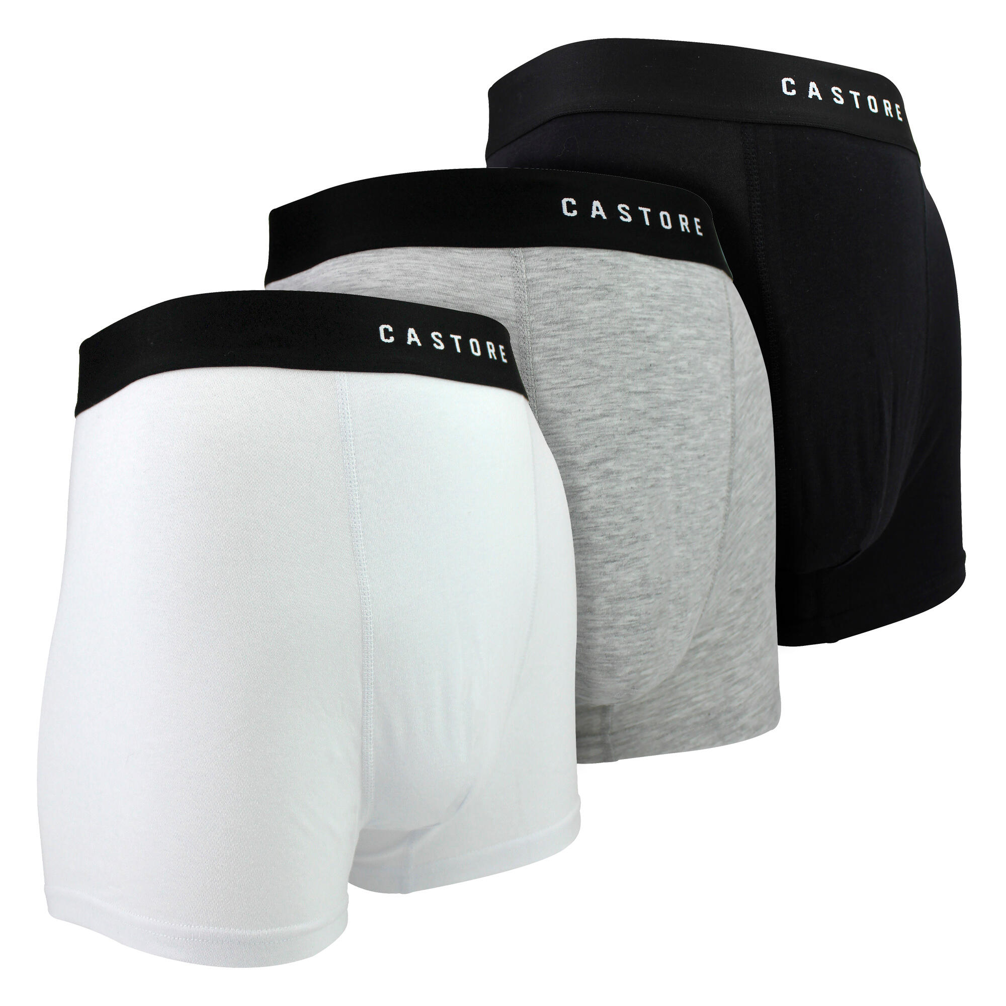 Castore - Lot de 3 boxers homme en coton doux et confortables 3/5
