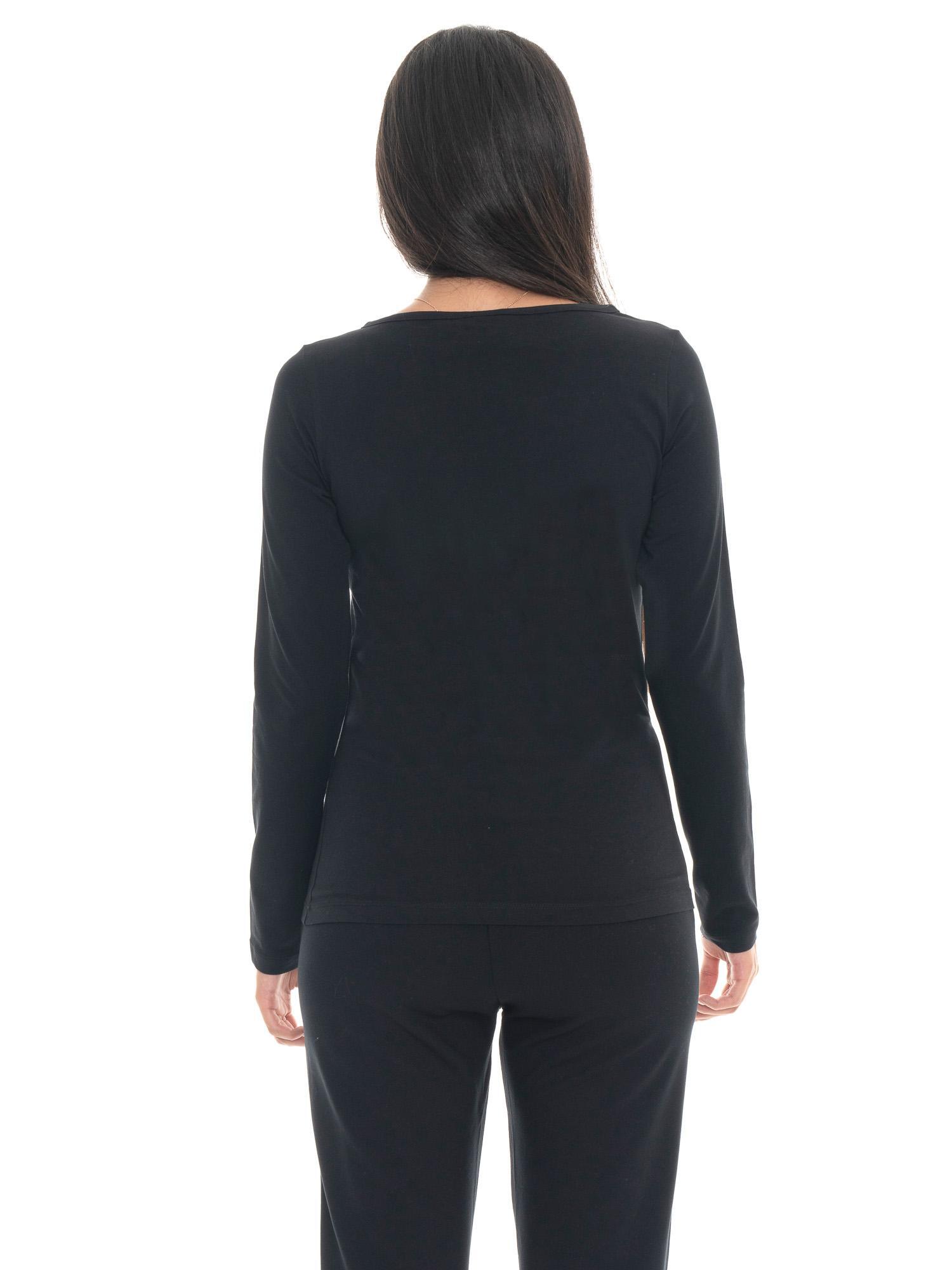 T-shirt à manches longues pour femme avec imprimé Leone 1947 Never Without 4/7