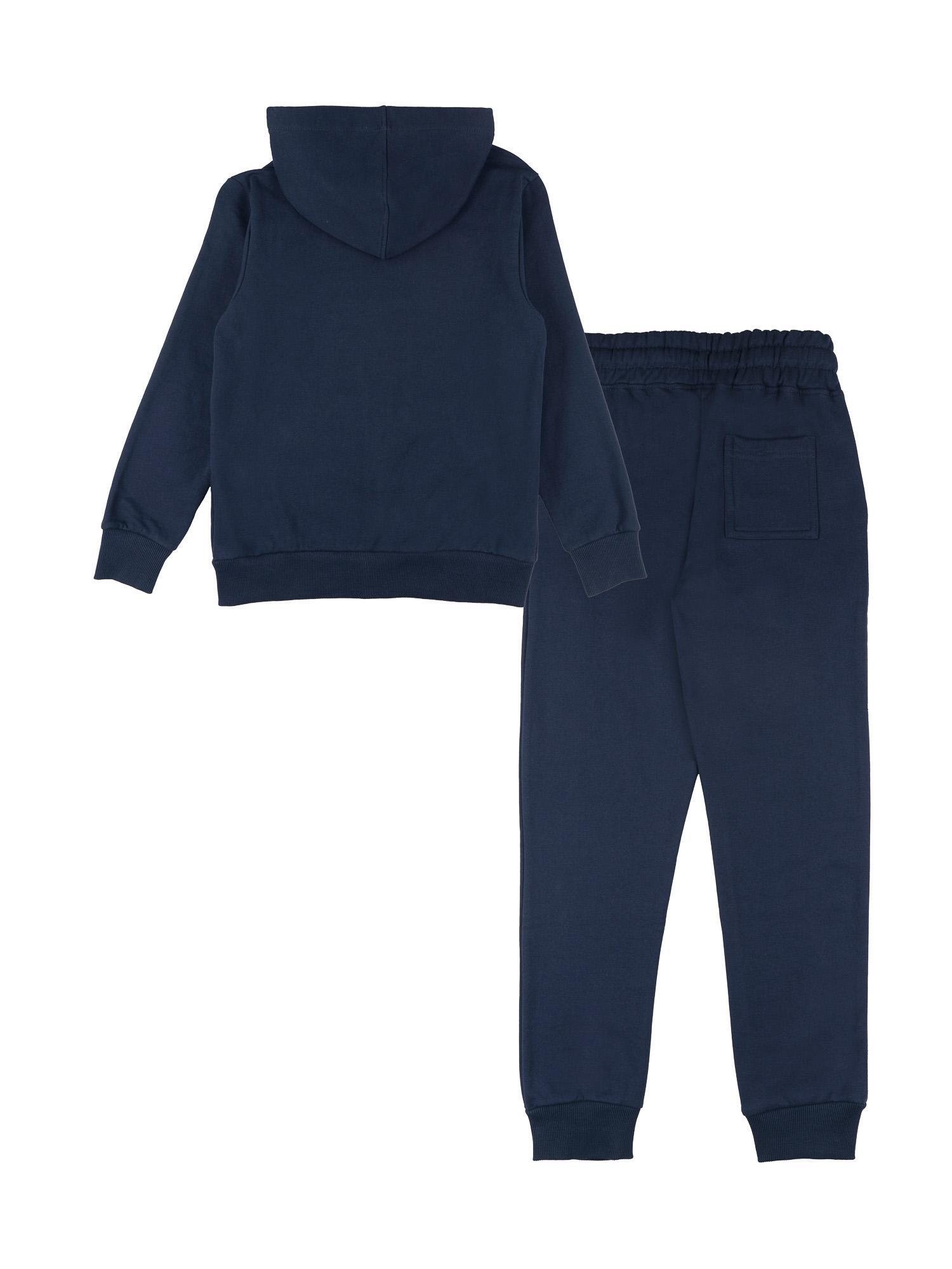 Chándal infantil de invierno con capucha y cremallera Leone 1947 Neon 4/7