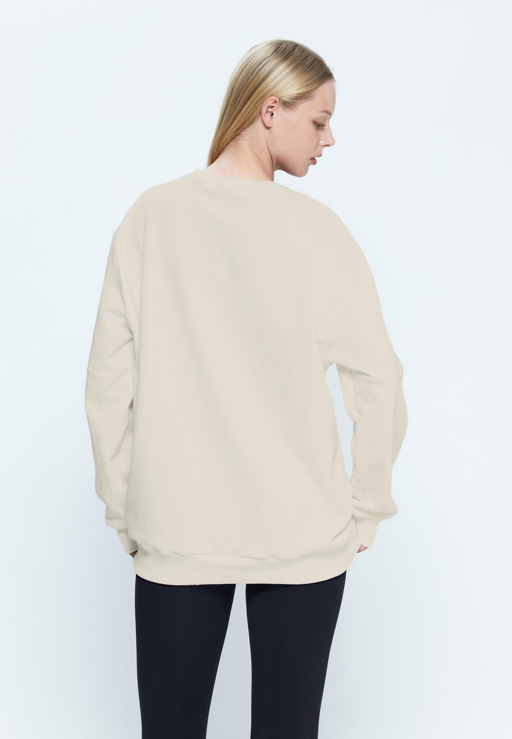Felpa Unisex girocollo con grande ricamo Elite 3/5