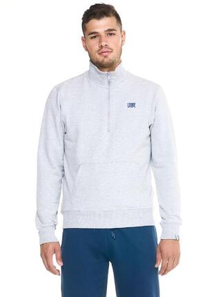 Sweat homme Leone avec col montant et zip col Basic