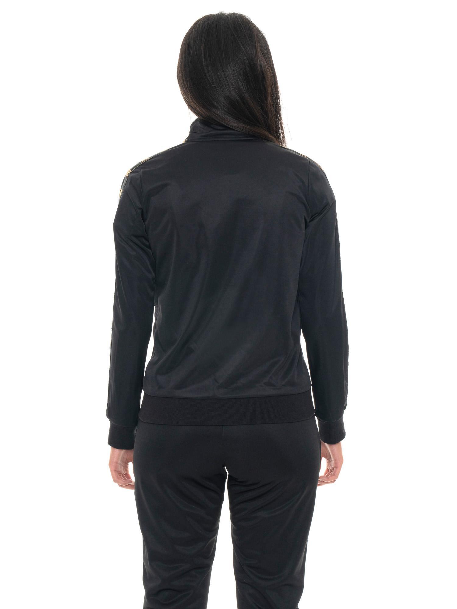 Sweat-shirts en triacétate pour femmes avec bandes logo Leone 1947 Gold Studs 4/5
