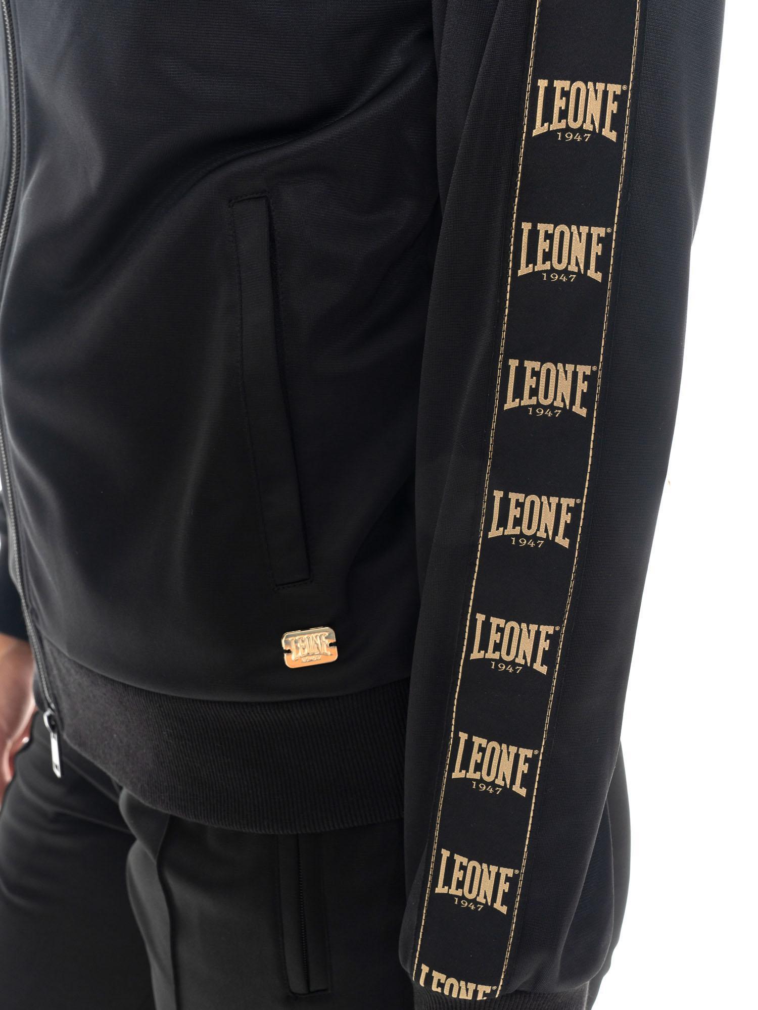 Sweat-shirts en triacétate pour femmes avec bandes logo Leone 1947 Gold Studs 3/5