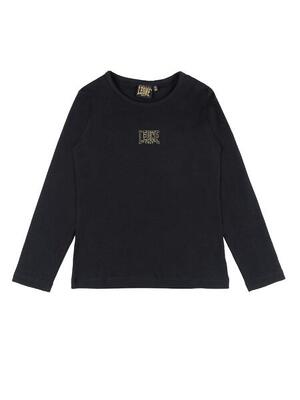 Leone 1947 gouden t-shirt met lange mouwen voor meisjes