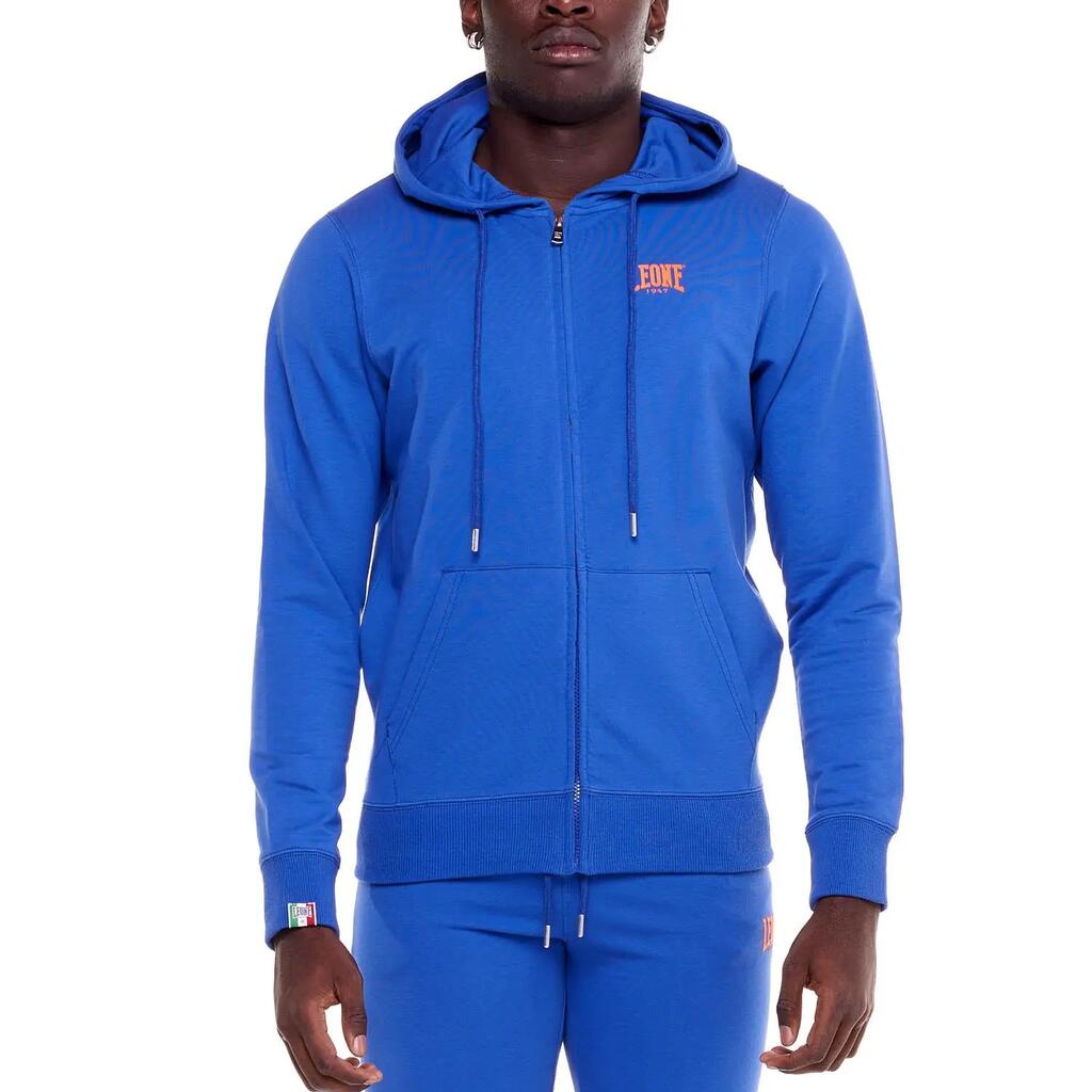 Man hoody full zip Small Logo