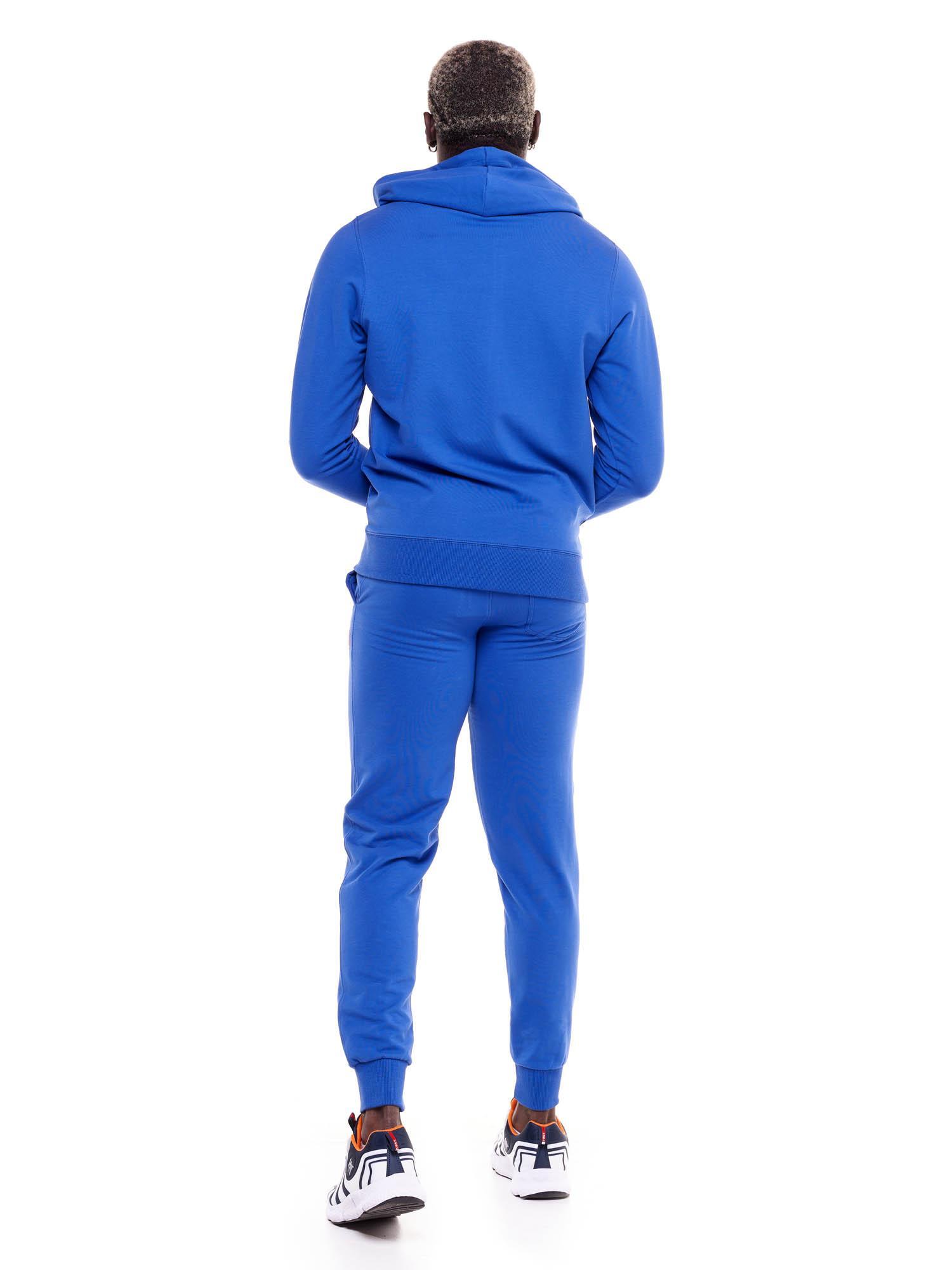 Leone Basic herenhoodie met rits, zonder sweatshirt 4/6