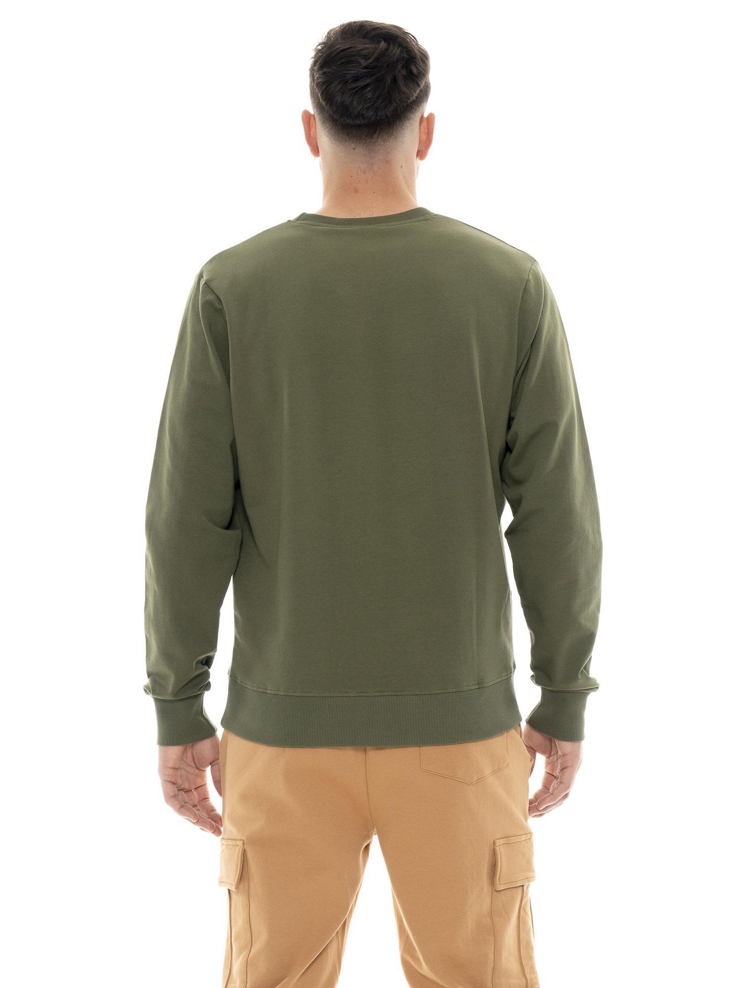 Sweat-shirt d'hiver pour hommes avec capuche et zip avec petit logo "Basic" 4/7