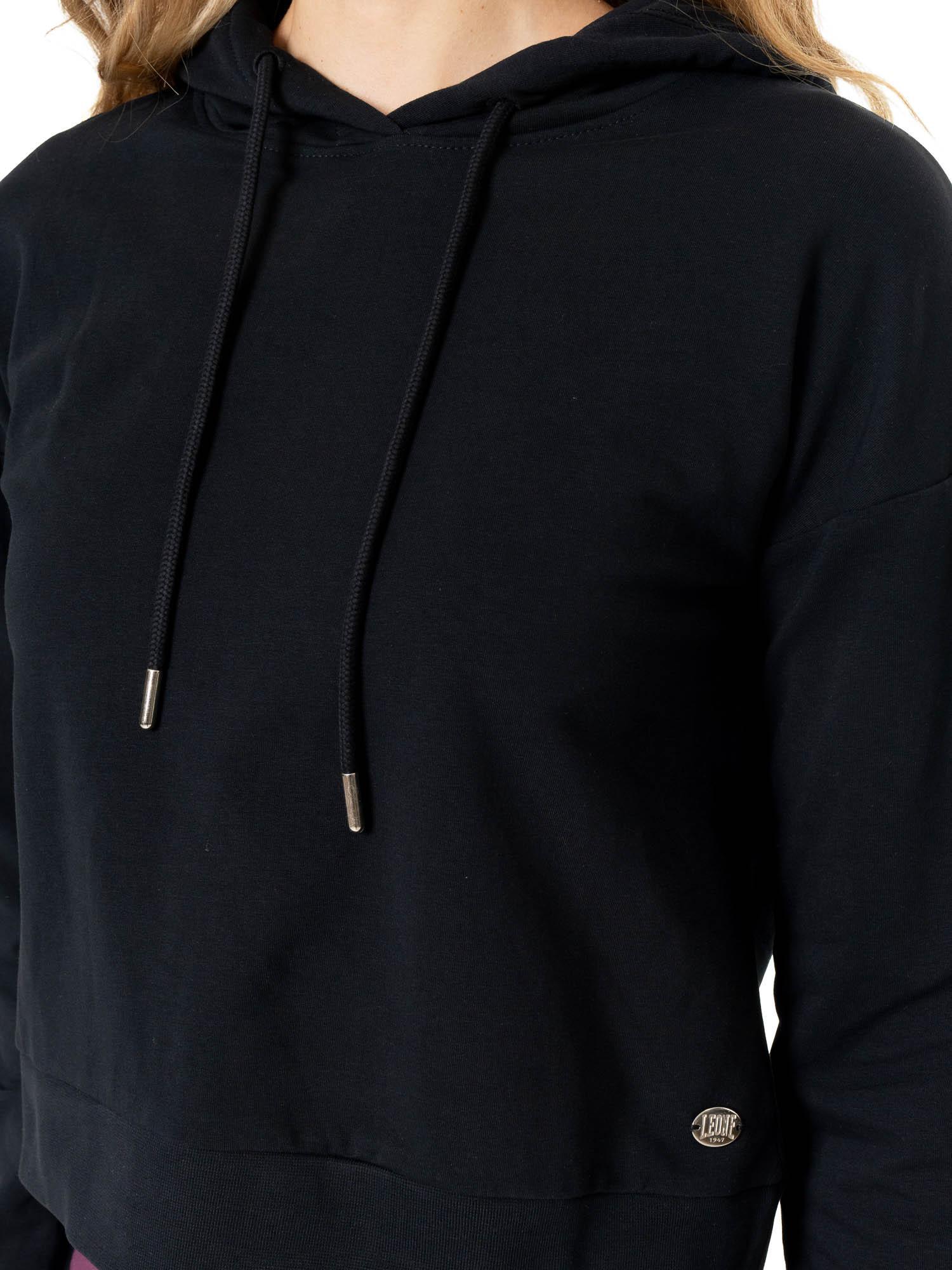 Felpa invernale da donna con cappuccio pull on Leone 1947 Never Without 3/7