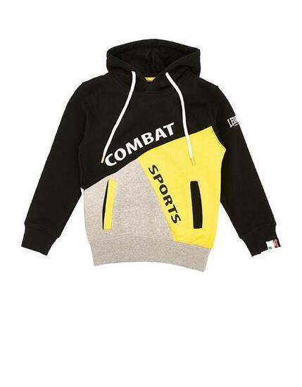 Sweat à capuche enfant Leone basic color block