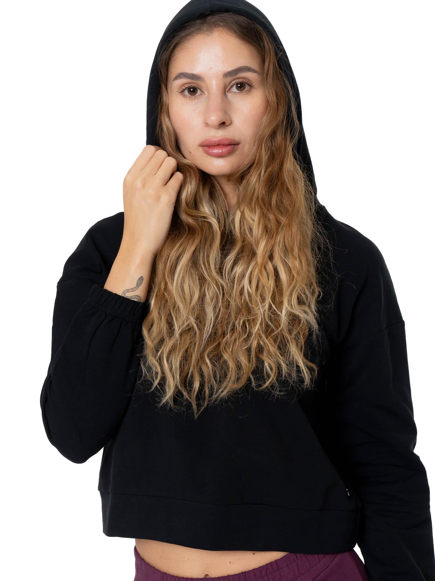Felpa invernale da donna con cappuccio pull on Leone 1947 Never Without 5/7