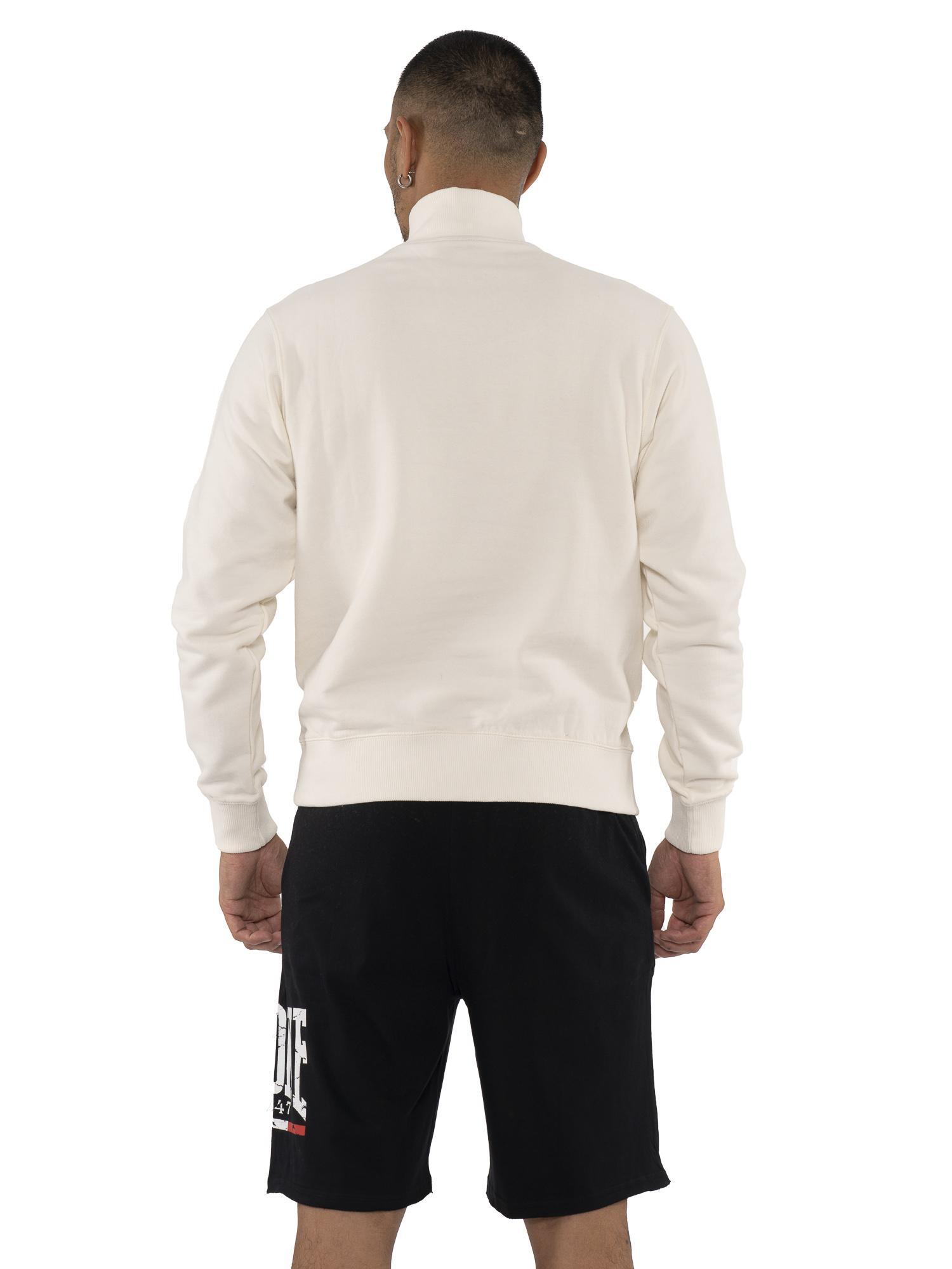 Sweat-shirts zippés pour hommes à col montant, gamme Basic 4/5