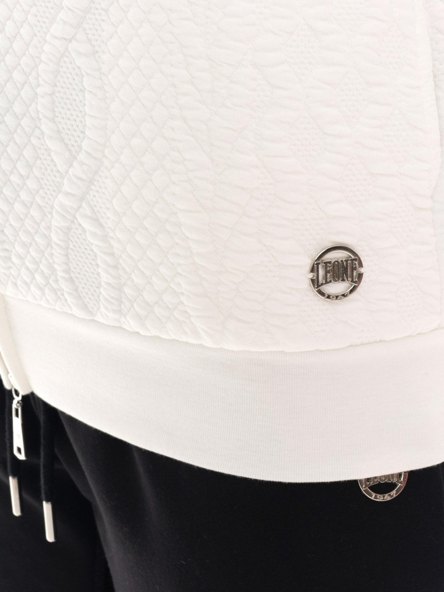 Sweat à capuche femme Leone 1947 Apparel zip 3/7
