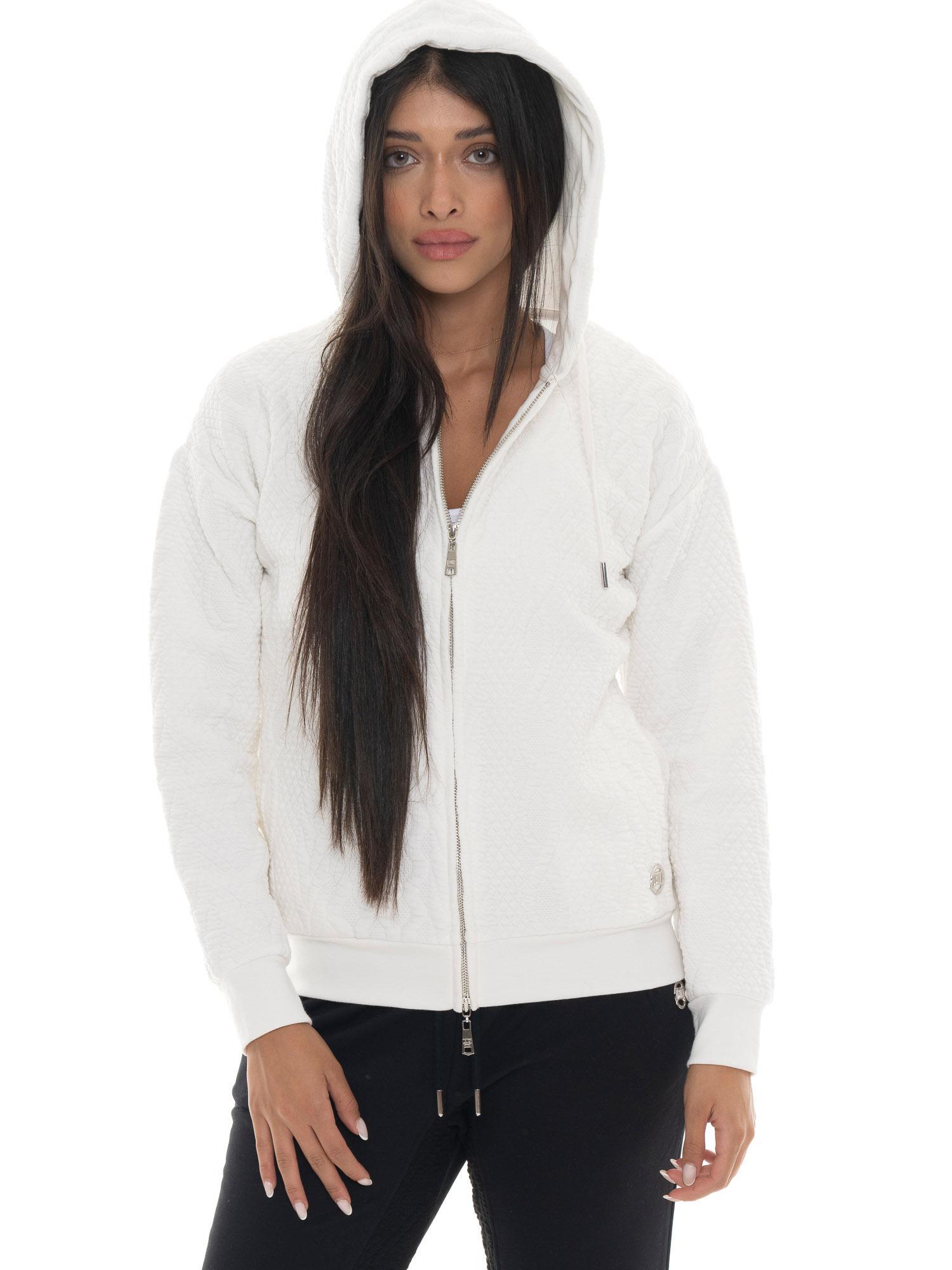 Sweat à capuche femme Leone 1947 Apparel zip 5/7
