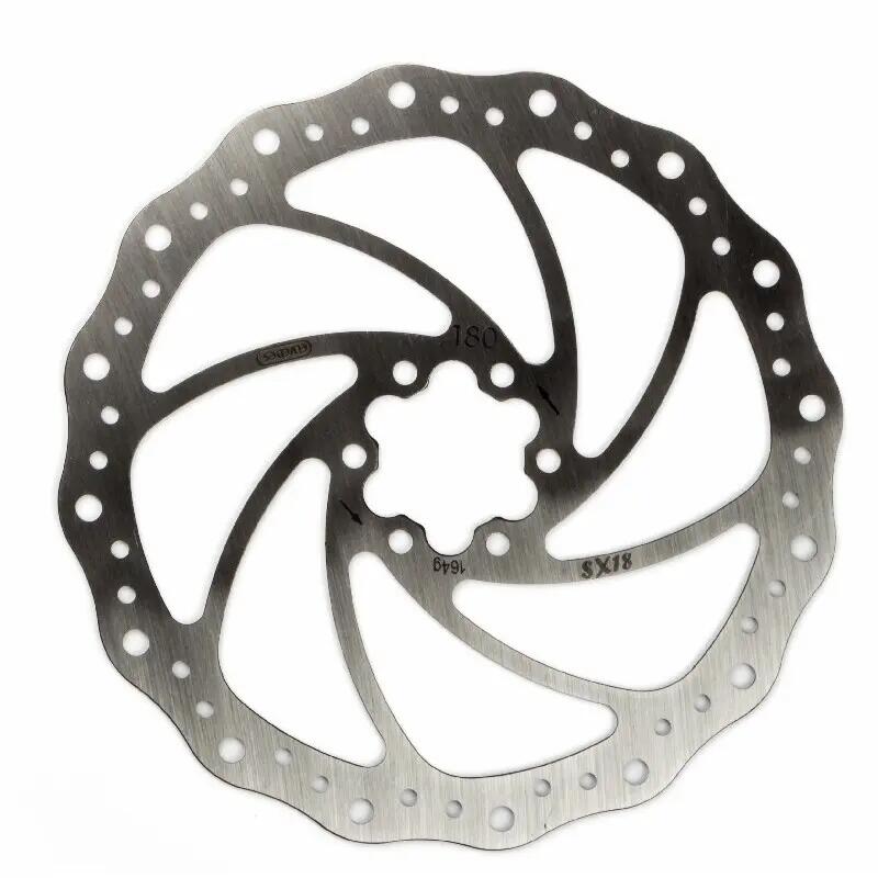 Disque Elvedes SX Rotors 6 Trous Argent 180 mm 2/2