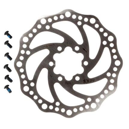 Disque de frein avec 6 vis de fixation Elvedes SX18