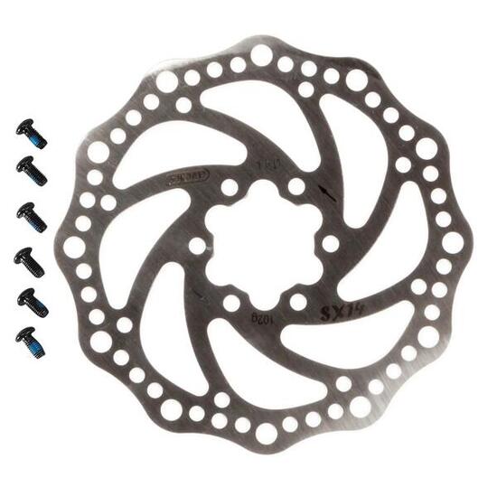 Disque de frein avec 6 vis de fixation Elvedes SX18