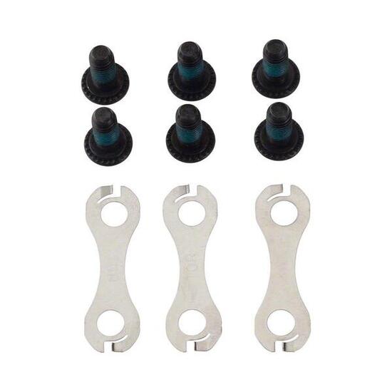 Scheibenbefestigungsschraube und Bremsscheibe Shimano BR-M395