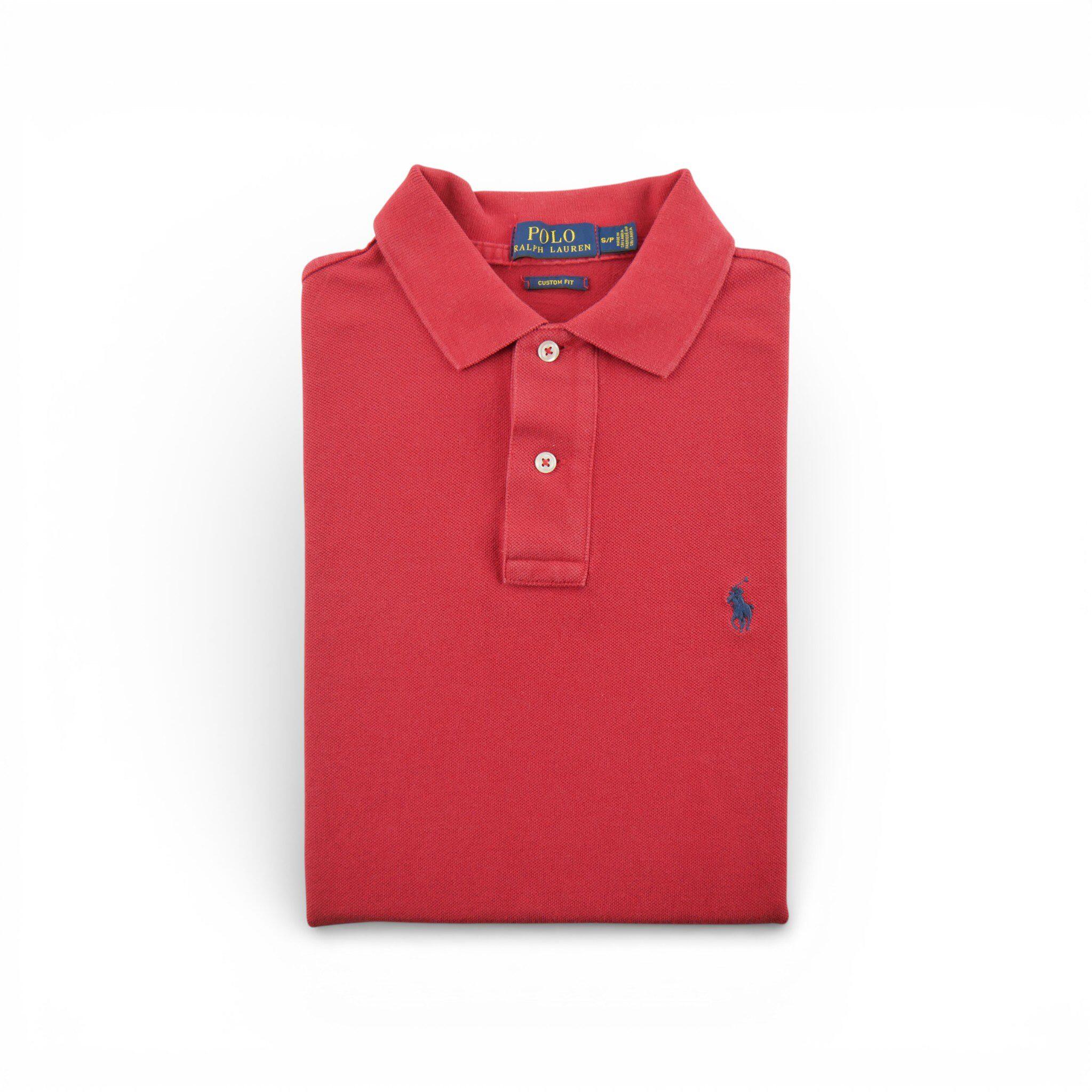 RALPH LAUREN Reconditionné - Polo manches courtes Homme Rouge - Excellent