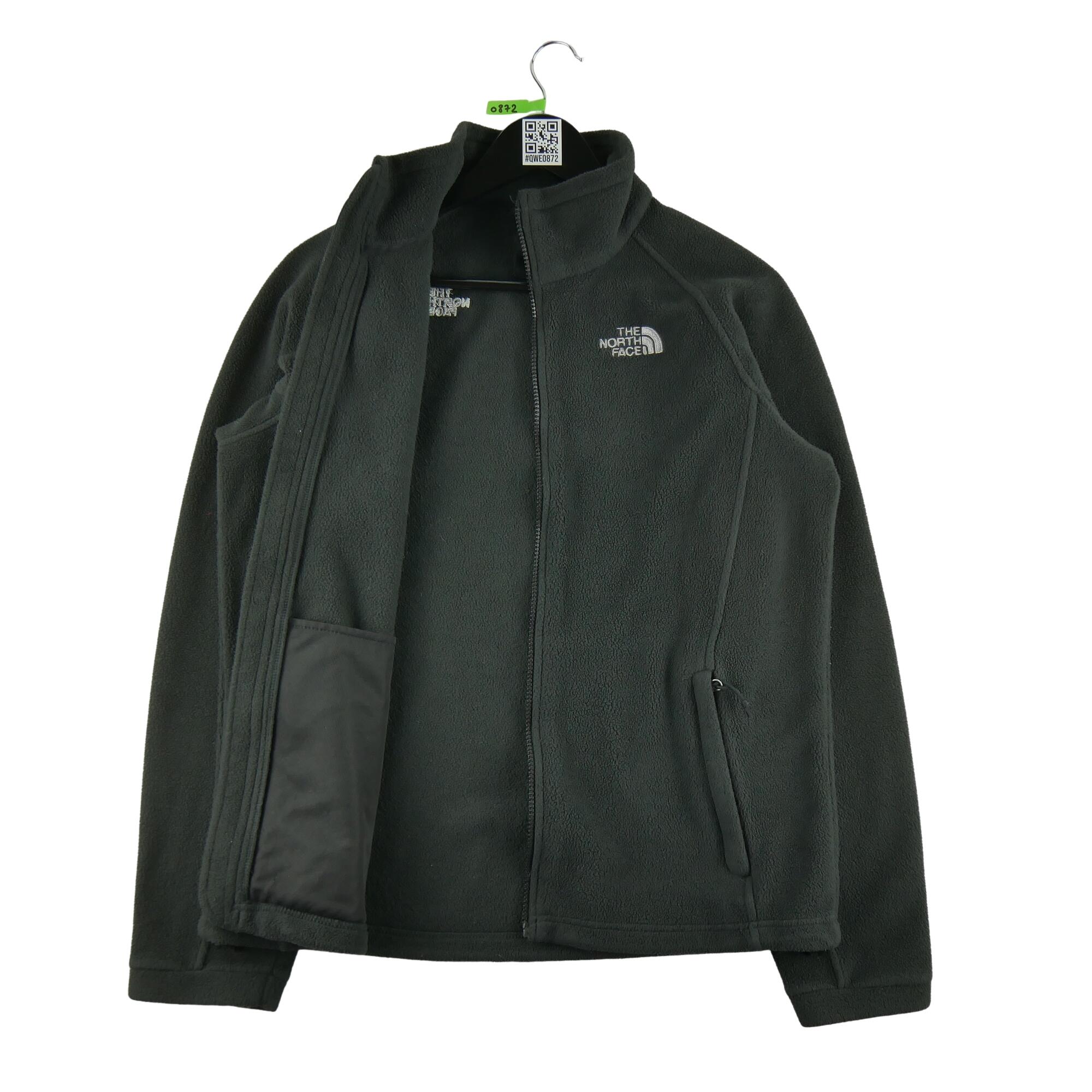 Second life - Damen TNF Schwarze Fleecejacke - In sehr gutem Zustand 3/7