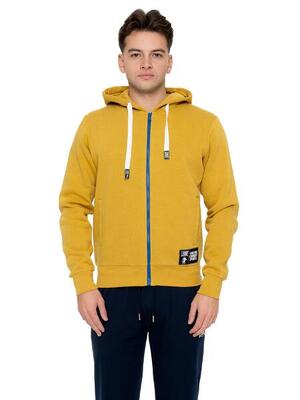 Felpe invernale uomo con cappuccio e zip stampa flock Leone 1947 New Era