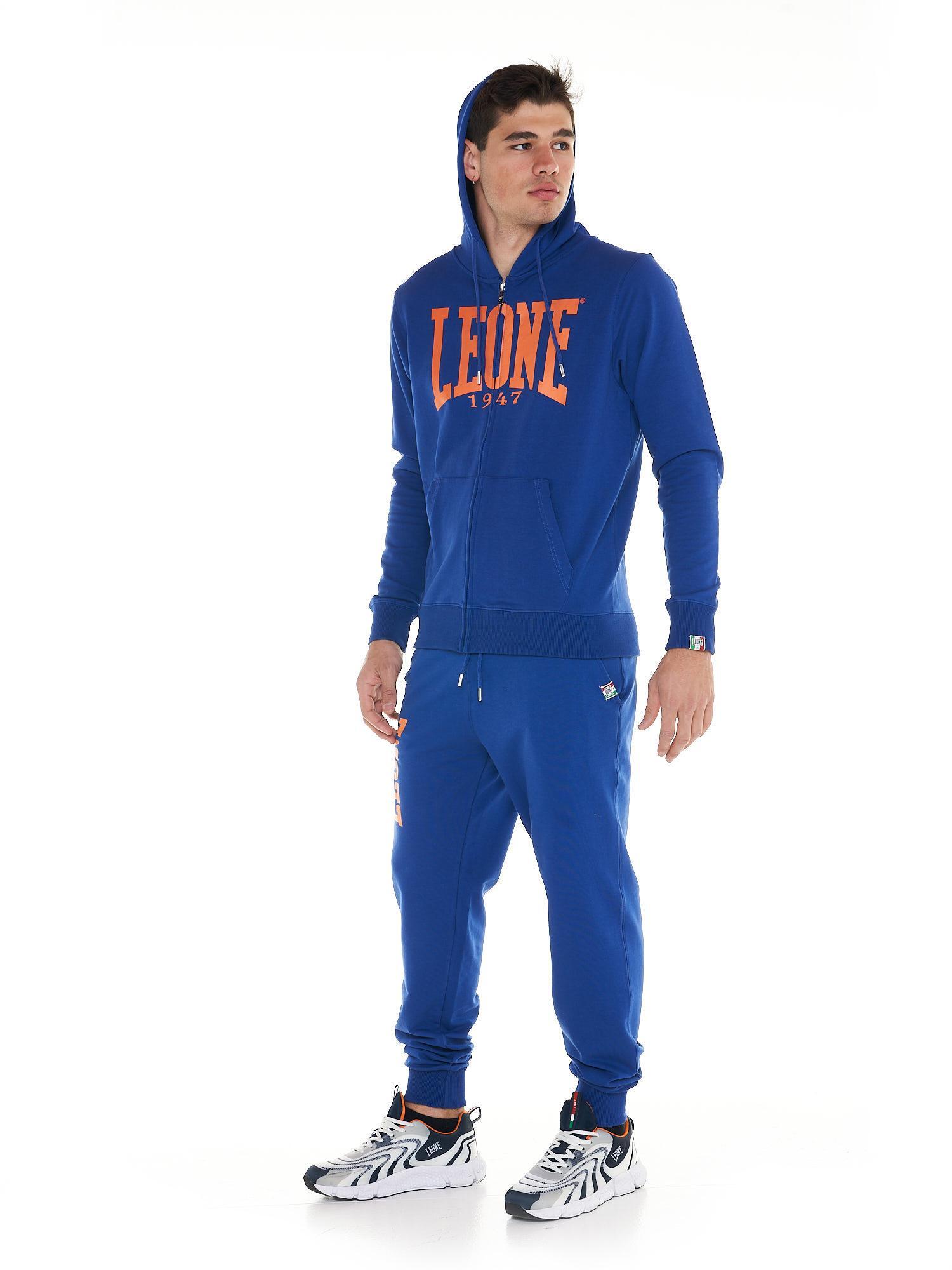 Felpa da uomo con cappuccio e zip Leone 1947 Apparel 3/8