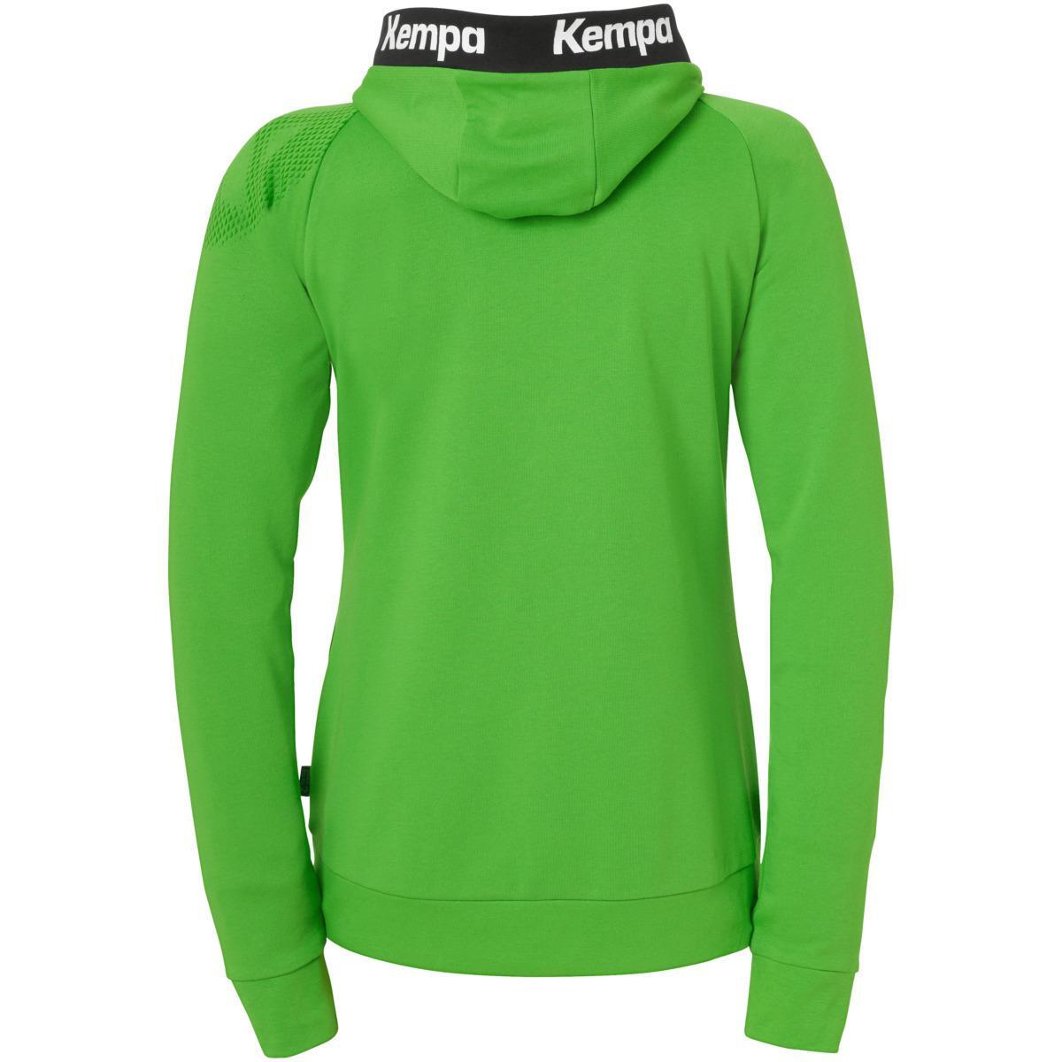 Felpa a girocollo con cappuccio da donna Kempa Core 26 2/4