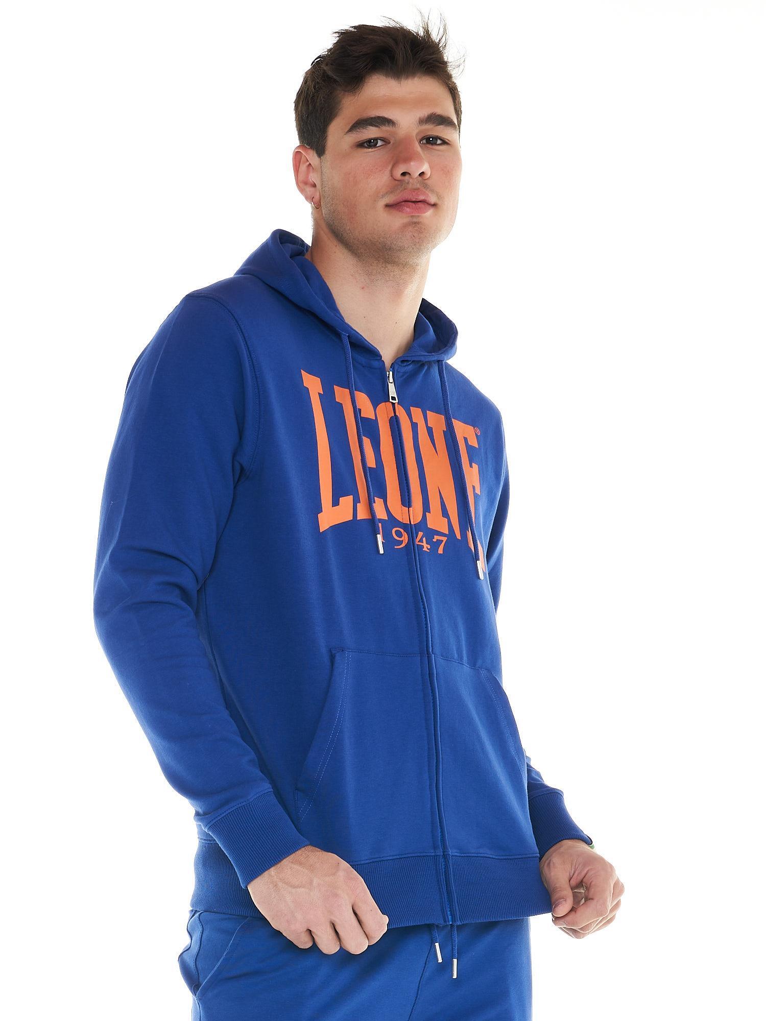 Felpa da uomo con cappuccio e zip Leone 1947 Apparel 2/8