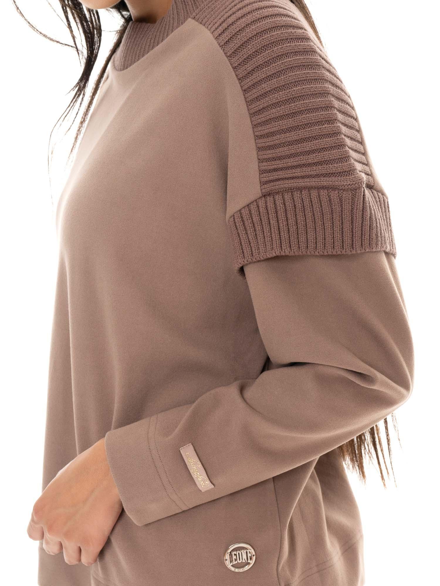 Sweatshirt Damen Leone 1947 Apparel Rundhals 3/7