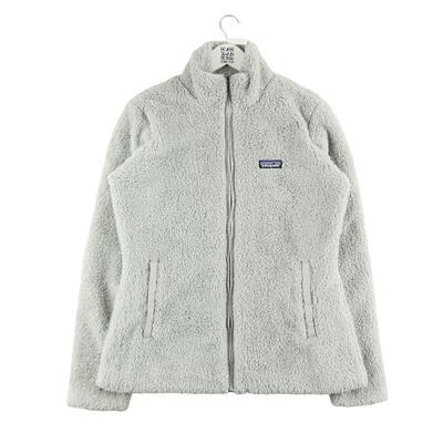 Tweedehands - dames grijze fleece jas - als nieuw