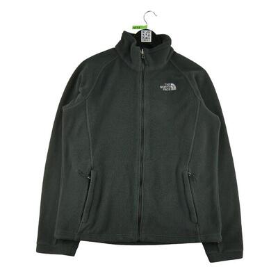 Tweedehands - dames tnf zwarte fleece jas - zeer goede staat