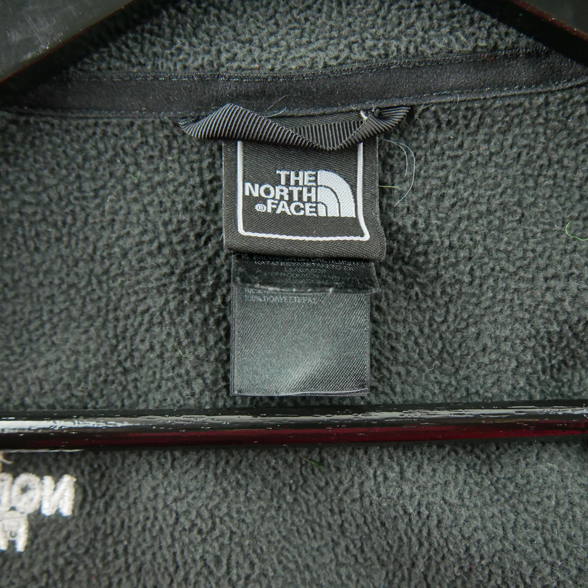 Second life - Damen TNF Schwarze Fleecejacke - In sehr gutem Zustand 6/7
