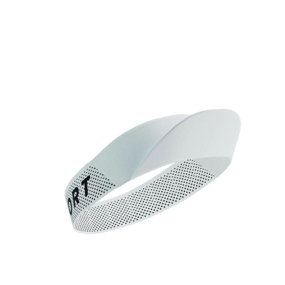 Visera running Pro Racing Visor unisex White running Unisex Blanco Compressport 2/3