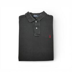 Reconditionné - Polo manches courtes Homme Noir - Très Bon État