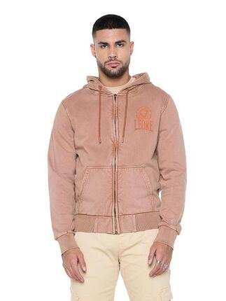 Sweat à capuche zippé "Traitements" homme