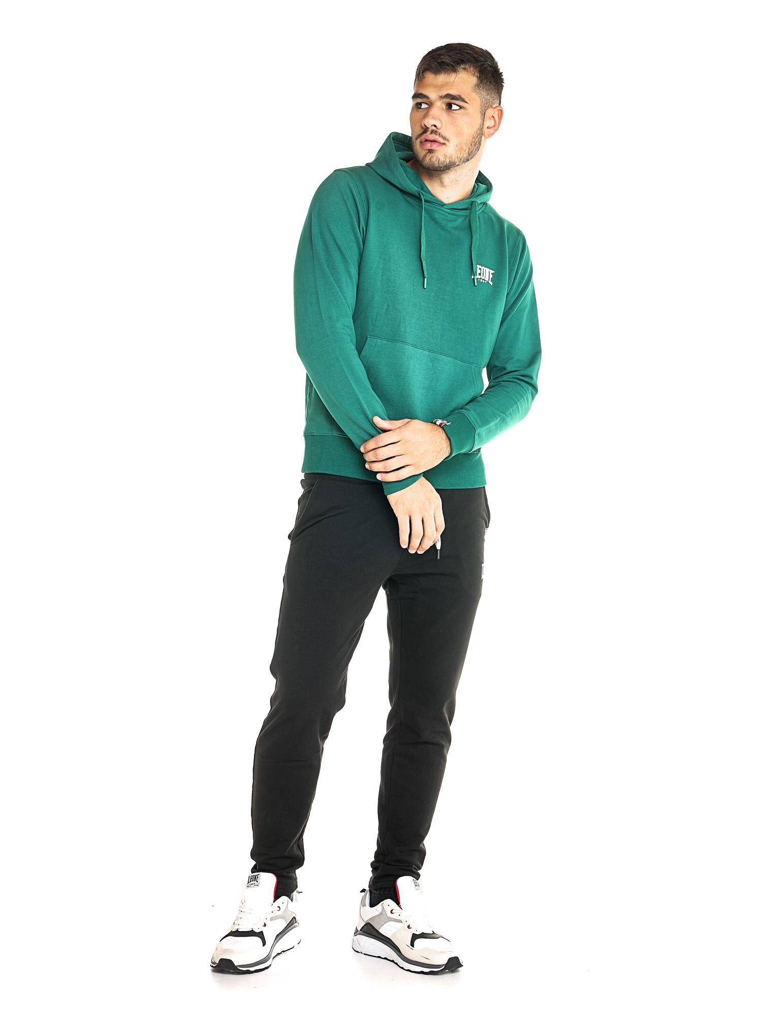 Felpa Leone uomo con cappuccio Basic 3/8