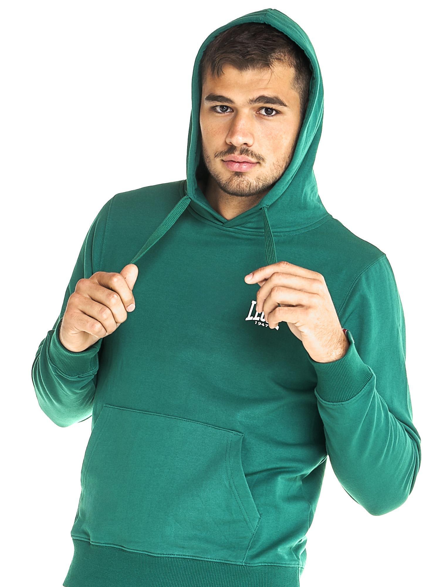 Felpa Leone uomo con cappuccio Basic 5/8