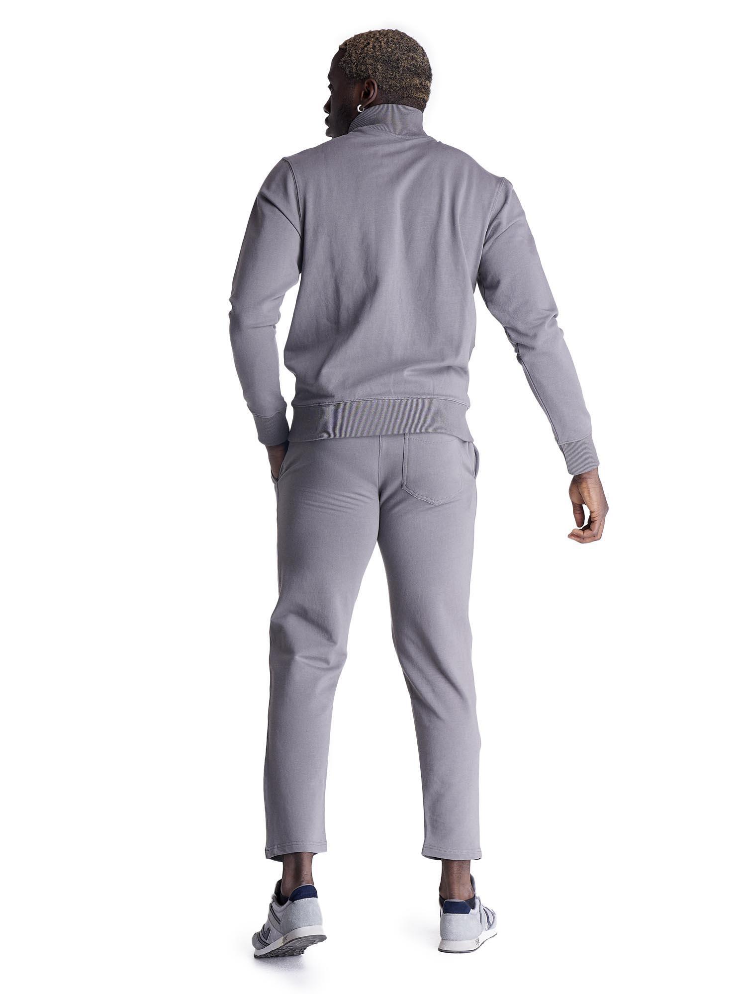 Sweat-shirts zippés pour hommes à col montant, gamme Basic 4/8