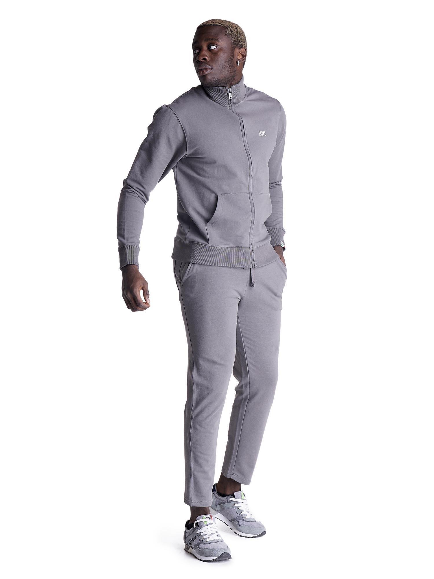 Sweat-shirts zippés pour hommes à col montant, gamme Basic 3/8