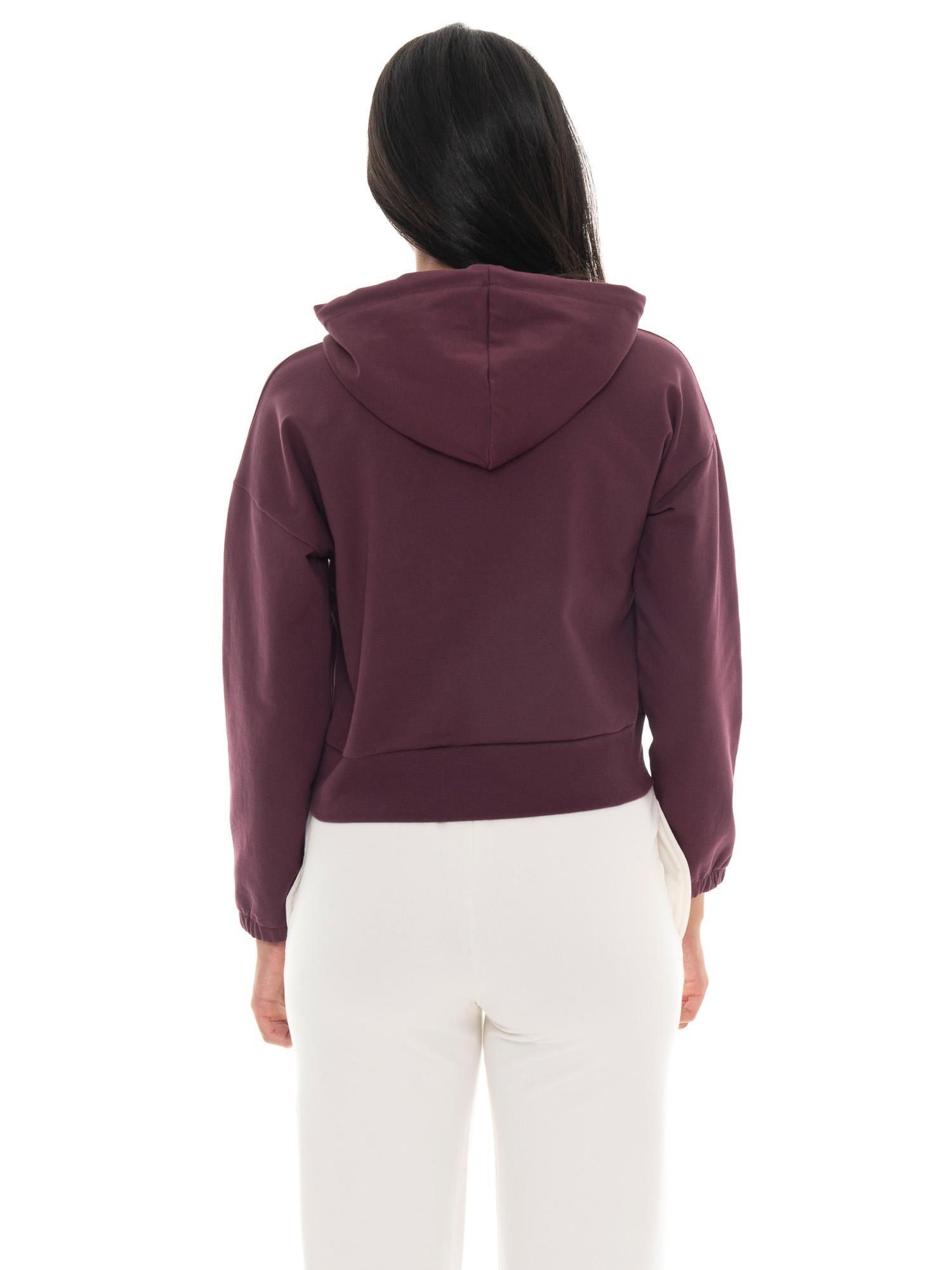 Sudadera con capucha de invierno para mujer Leone 1947 Never Without 4/7